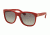 Ralph Lauren RL8141 Sunglasses 53103C-56 - Red Frame, Grey Gradient Lenses