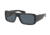 Ralph Lauren RL8163P Sunglasses 5001R5-57 - Black Frame, Dark Grey Lenses