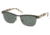 Ralph RA 4070 Sunglasses Styles - Black Frame / Green Solid Lenses, 107-71-5613