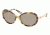 Ralph RA 5030 Sunglasses Styles Spotty Tortoise Frame / Green Lenses, 504-71-5417