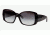 Ralph RA5086 Sunglasses with No-Line Progressive Rx Prescription Lenses, Select Frame Color / Lens Diameter Black Frame / 58 mm Prescription Lenses