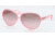 Ralph RA 5151 RA5151 Sunglasses 102314-6013 - Matte Pink Frame, Brown Rose Gradient Lenses