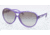 Ralph RA 5151 RA5151 Sunglasses 109111-6013 - Matte Purple Frame, Gray Gradient Lenses