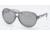 Ralph RA 5151 RA5151 Sunglasses 708/6G-6013 - Sheer Grey Frame, Silver Mirror Lenses