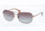 Ralph RA4105 Sunglasses 104/62-58 - Shiny Brown Frame, burgundy gradient polarized Lenses