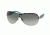 Ralph RA4112 Progressive Prescription Sunglasses RA4112-306611-35 - Lens Diameter 135 mm, Lens Diameter 35 mm, Frame Color Silver/Satin Aqua