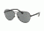 Ralph RA4117 Sunglasses 318087-59 - Satin Black/Black Frame, Grey Solid Lenses