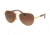 Ralph RA4117 Sunglasses 3181T5-59 - Light Gold/Burgundy Frame, Brown Gradient Polarized Lenses