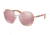 Ralph RA4124 Progressive Prescription Sunglasses RA4124-90951T-60 - Lens Diameter 60 mm, Frame Color Shiny Light Rose