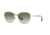 Ralph RA4126 Progressive Prescription Sunglasses, 57mm, Light Gold, RA4126-91168E-57-PRO