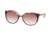 Ralph RA5161 RA5161 Single Vision Prescription Sunglasses RA5161-11548H-57 - Lens Diameter 57 mm, Frame Color Pink Tort