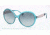 Ralph RA5172 Single Vision Prescription Sunglasses RA5172-11474U-55 - Lens Diameter 55 mm, Lens Diameter 55 mm, Frame Color Translucent Turquoise
