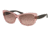 Ralph RA5190 Single Vision Prescription Sunglasses RA5190-137614-56 - Lens Diameter 56 mm, Frame Color Wine/Satin Dark Tortoise