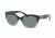 Ralph RA5218 Sunglasses 144887-55 - Black Gradient/black Frame, Grey Solid Lenses