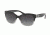 Ralph RA5218 Sunglasses 1448T3-55 - Black Gradient/black Frame, Grey Gradient Polarized Lenses