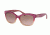 Ralph RA5218 Sunglasses 158014-55 - Purple Gradient/purple Frame, Brown Rose Gradient Lenses