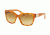 Ralph RA5221 Single Vision Prescription Sunglasses RA5221-15862L-54 - Lens Diameter 54 mm, Frame Color Yellow Tortoise