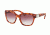 Ralph RA5221 Single Vision Prescription Sunglasses RA5221-15878H-54 - Lens Diameter 54 mm, Frame Color Rose Tortoise