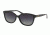 Ralph RA5222 Single Vision Prescription Sunglasses, 56mm, Black, RA5222-1377T3-56-SV