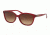 Ralph RA5222 Single Vision Prescription Sunglasses RA5222-161713-56 - Lens Diameter 56 mm, Frame Color Red
