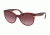Ralph RA5238 Single Vision Prescription Sunglasses, 55mm, Burgundy Violet, RA5238-16988H-55-SV