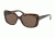 Ralph RA5241 Sunglasses 500373-55 - Shiny Dark Havana Frame, Brown Lenses