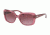 Ralph RA5241 Sunglasses 56808H-55 - Shiny Fuxia Glitter Frame, Dark Violet Gradient Lenses