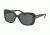Ralph RA5241 Sunglasses 568187-55 - Shiny Black Glitter Frame, Grey Lenses