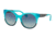 Ralph RA5246 Prescription Sunglasses, 55mm, Top Blue/Opal Azure, RA5246-57204L-55-SV
