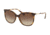 Ralph RA5248 Sunglasses 500313-56 - Dark Havana Frame, Gradient Brown Lenses