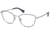 Ralph RA6046 Prescription Eyeglasses 9392-53 - Silver/Blue
