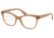 Ralph RA7105 Prescription Eyeglasses 5750-52 - Transparent Caramel