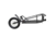 Rambo Bikes Single Wheel Trailer, Black 816153012353