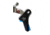 Ramm Tactical Leverage Trigger Kit for PSA Dagger Compact, Full Size Straight, Black w/blue safety, RT-DAG-ST-BU