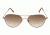 Randolph Amelia Bifocal Prescription Sunglasses, Chocolate Gold Frame, AA7C404-NYBI