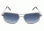 Randolph Archer Dark Ruthenium Polished Frame, Blue Gradient Nylon Lens, Dark Ruthenium Polished Frame, 59MM ARTF402-NY
