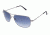 Randolph Archer Dark Ruthenium Polished Frame, Blue Gradient Nylon Lens, Dark Ruthenium Polished Frame, 59MM ARTF402-NY