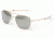 Randolph Aviator 23K Gold Frame, Gray Flash Mirror Glass Lens, 23K Gold Frame, 58MM AF81663