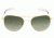 Randolph Aviator 23K Gold Frame, Green Gradient Nylon Lens, 23K Gold Frame, 55MM AF51601-NY