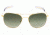 Randolph Aviator 23K Gold Frame, Green Gradient Nylon Lens, 23K Gold Frame, 58MM AF81601-NY