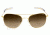 Randolph Aviator 23K Gold Frame, Tan Gradient Nylon Lens, 23K Gold Frame, 58MM AF81604-NY