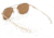 Randolph Aviator 23K Gold Frame, Tan Polarized Glass Lens, 23K Gold Frame, 58MM AF81632