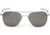 Randolph Aviator Sunglasses, Gun Metal Frame, Gray Lens, AF148