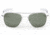 Randolph Aviator Bright Chrome Frame, Agx Glass Lens, Bright Chrome Frame, 58MM AF83614