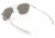 Randolph Aviator Bright Chrome Frame, Gray Flash Mirror Glass Lens, Bright Chrome Frame, 58MM AF83663