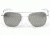 Randolph Aviator Bright Chrome Frame, Gray Flash Mirror Glass Lens, Bright Chrome Frame, 58MM AF83663