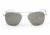Randolph Aviator Bright Chrome Frame, Gray Glass Lens, Bright Chrome Frame, 55MM AF53611