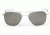 Randolph Aviator Bright Chrome Frame, Gray PC Lens, Bright Chrome Frame, 55MM AF53641
