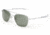 Randolph Aviator Matte Chrome Frame, Agx Polarized PC Lens, Matte Chrome Frame, 55MM AF54633-PC