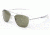 Randolph Aviator Matte Chrome Frame, Gray Glass Lens, Matte Chrome Frame, 58MM AF84611